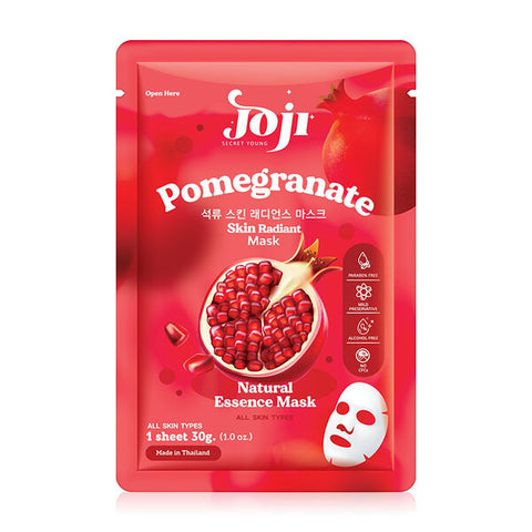 Joji pomegranate skin radiant mask