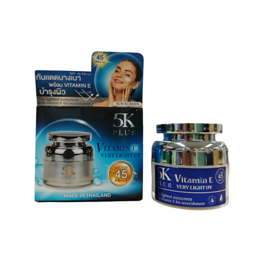 5k plus vitamin E very light Uv cream