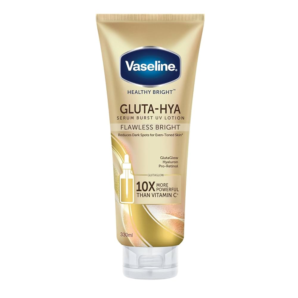 Vasline gluta HYA serum brust UV lotion Flawless Glow