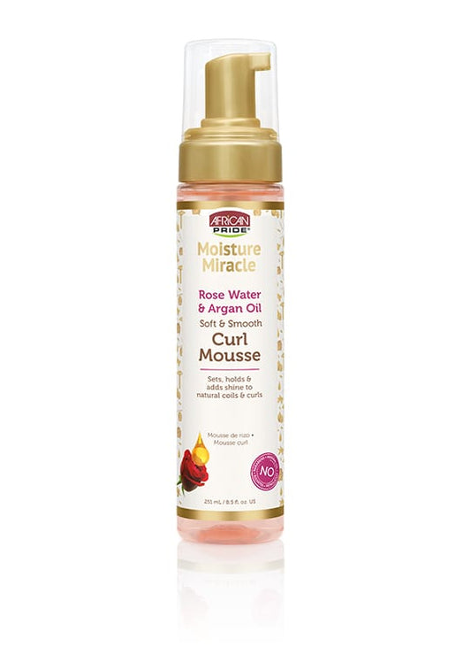 African Pride Moisture Miracle Curl Mousse 251Ml Intlcosmetic