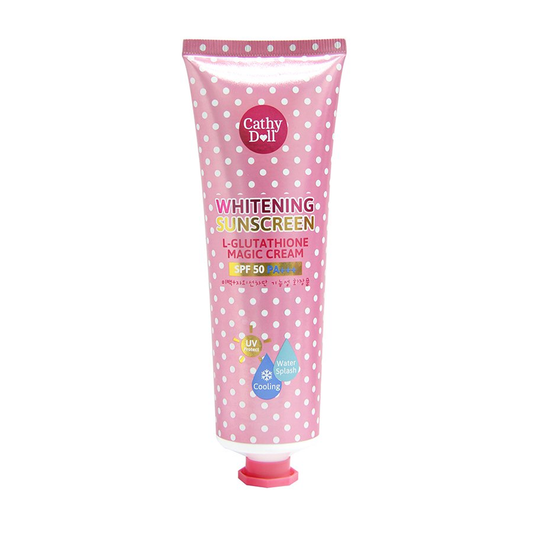 Cathy Doll L-Glutathione Whitening Sunscreen Magic Cream SPF50 60ml Intlcosmetic