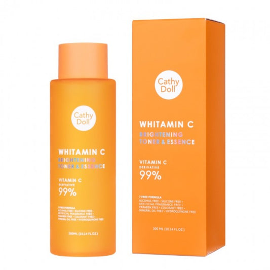 Cathy Doll Whitamin C Brightening Toner & Essence - 300ml Intlcosmetic
