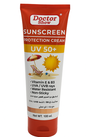 Doctor show sunscreen protection cream UV 50+
