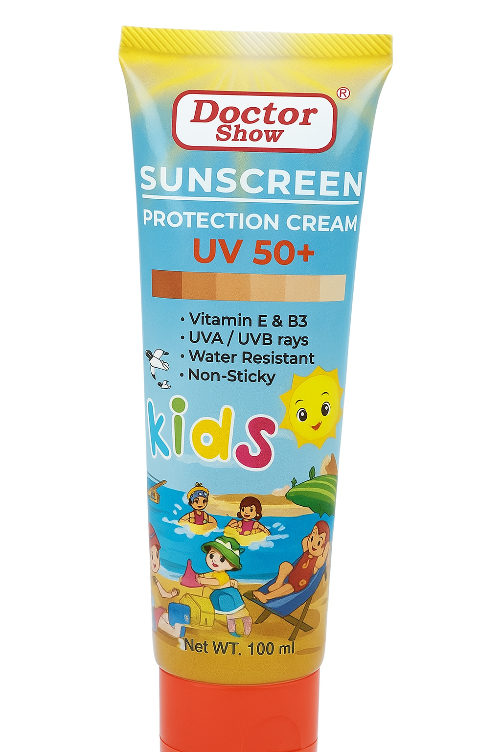 Doctor show sunscreen protection cream UV 50+ for kids 100 ml