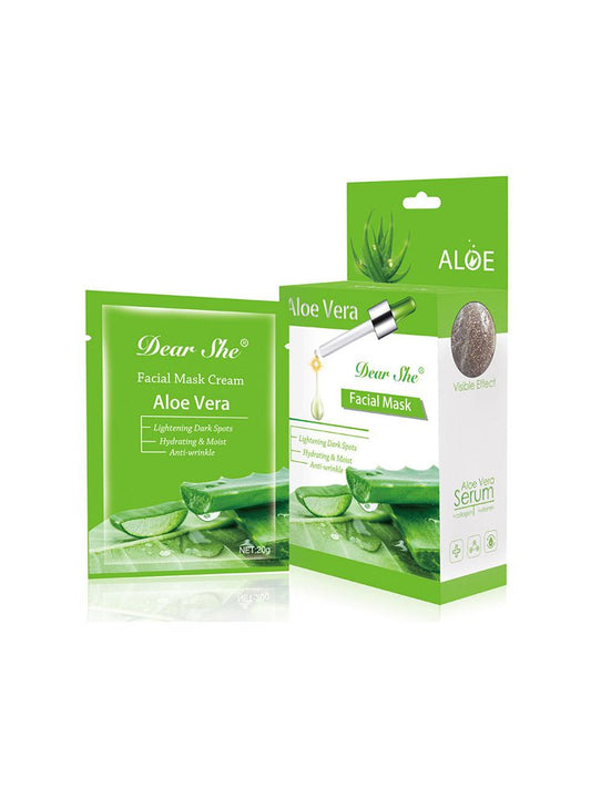 Dear She Peel Off Mask Aloe Vera 20gr x 10 pcs Intlcosmetic