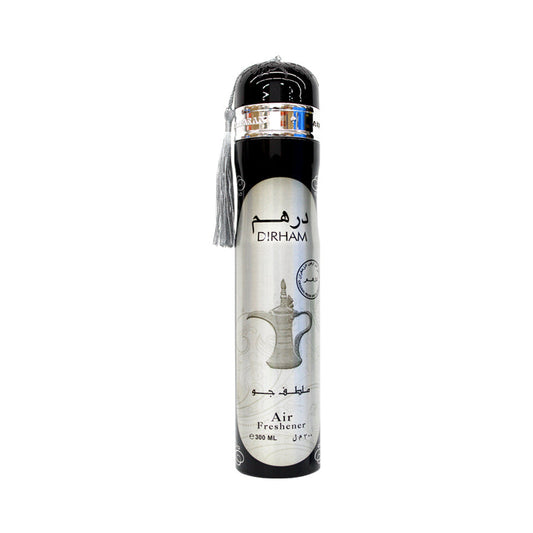 Dirham Silver Air Freshener 300ml Intlcosmetic