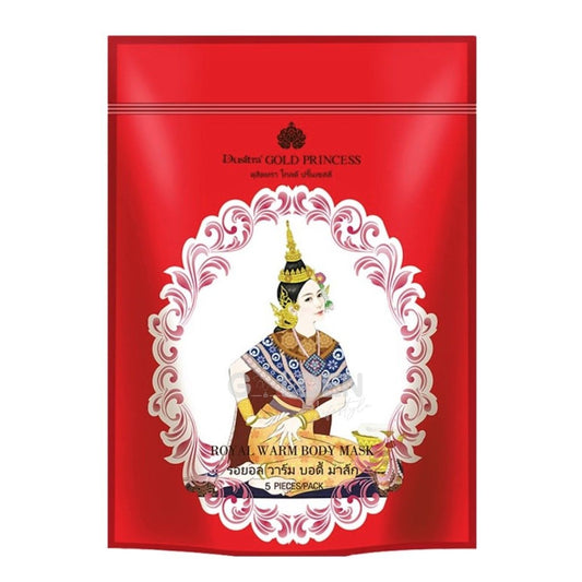 Gold Princess Royal Warm Body Patch 5pcs Intlcosmetic