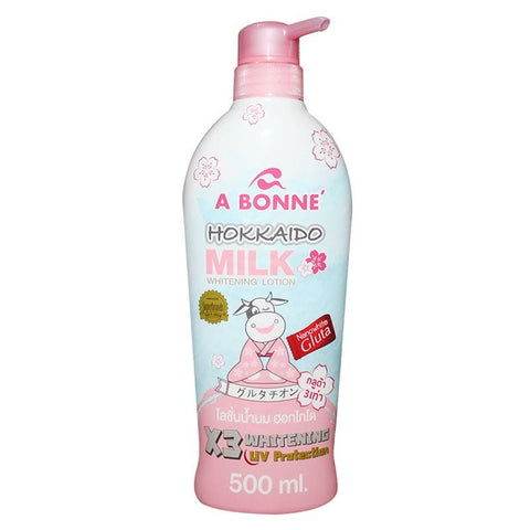 A bonne hokkaido milk whitening lotion