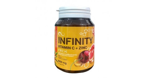Infinity Vitamin C + Zinc - 30 Counts Intlcosmetic