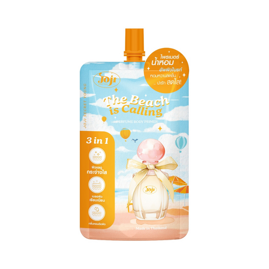 Joji perfume primer body lotion 3in1 the calling beach