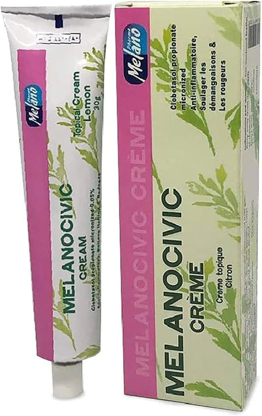 Melano civic lemon cream for skin lightening 30g Intlcosmetic