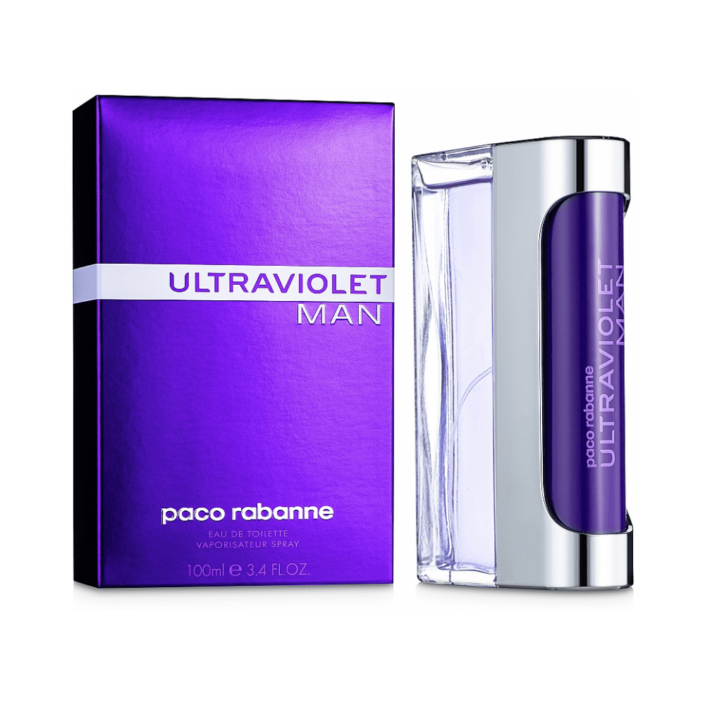 Paco Rabanne Ultraviolet Man Eau De Toilette Spray 100ml Intlcosmetic