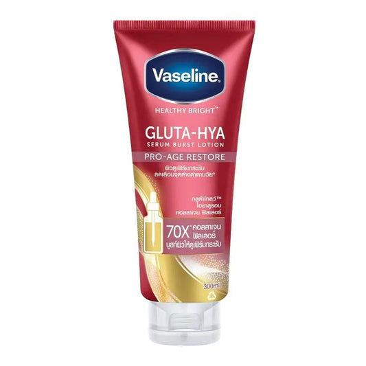 Vasline gluta HYA serum brust UV lotionpro-age restore