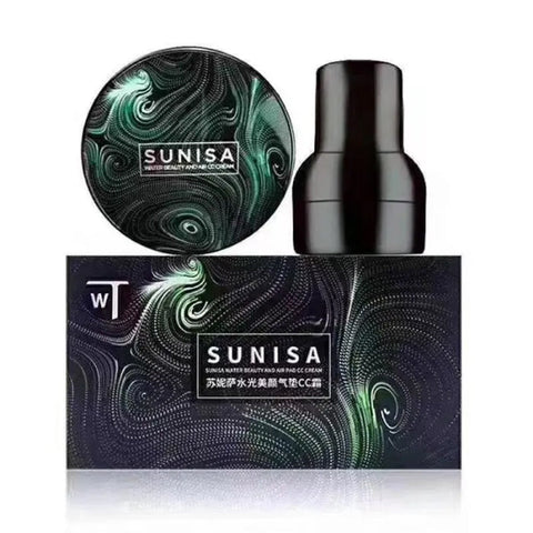 SUNISA Air Cushion Cream Mushroom Head Full Coverage BB Cream NATURAL SHADE 20g Intlcosmetic