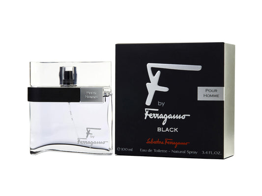 Salvatore Ferragamo F By Black For Men Eau De Toilette 100ML Intlcosmetic