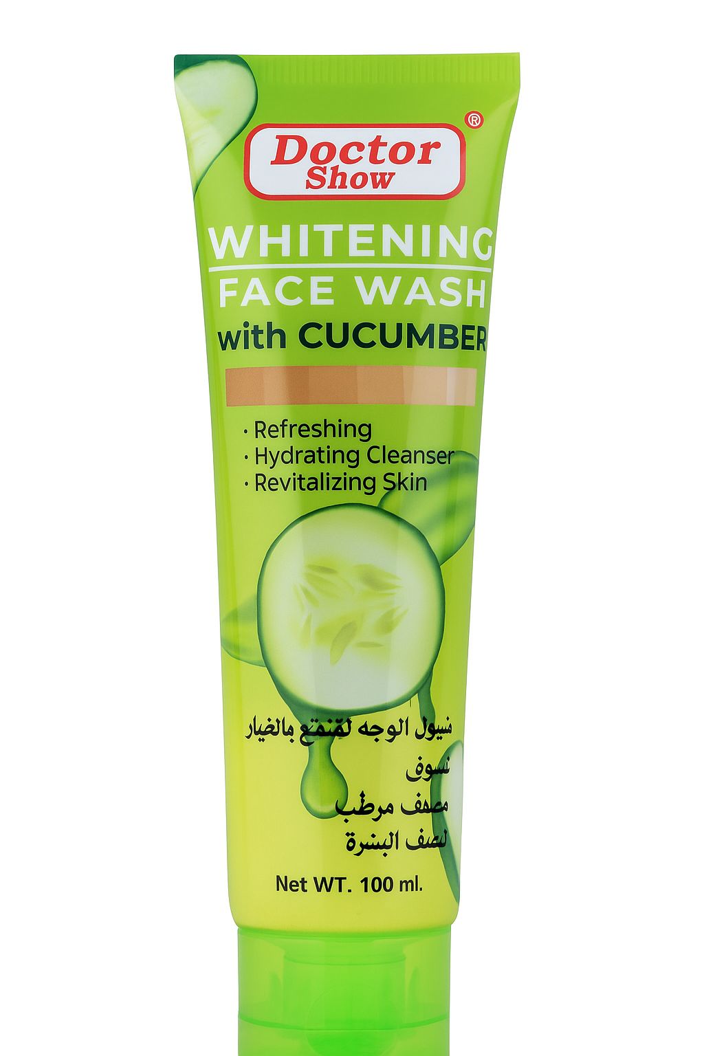 Doctor show whitening face wash with cucumber 100ml