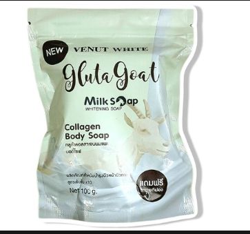 venute white gluta goat milk soap