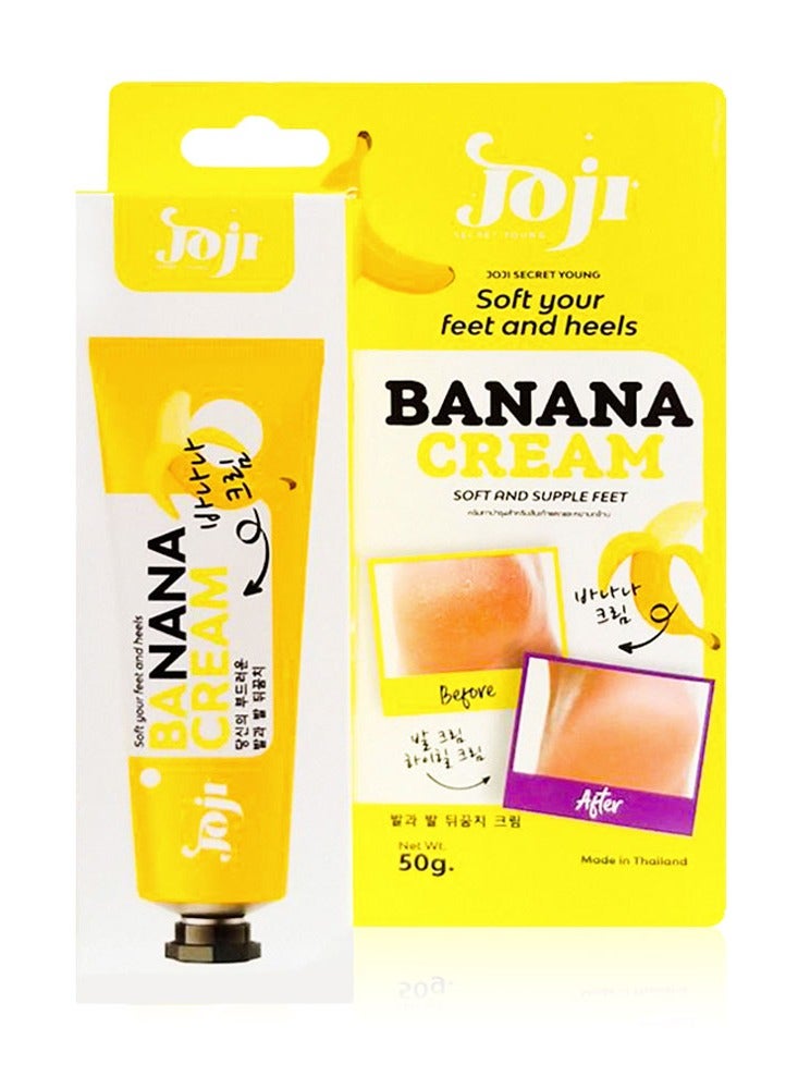 Joji banana cream sift feet and heels