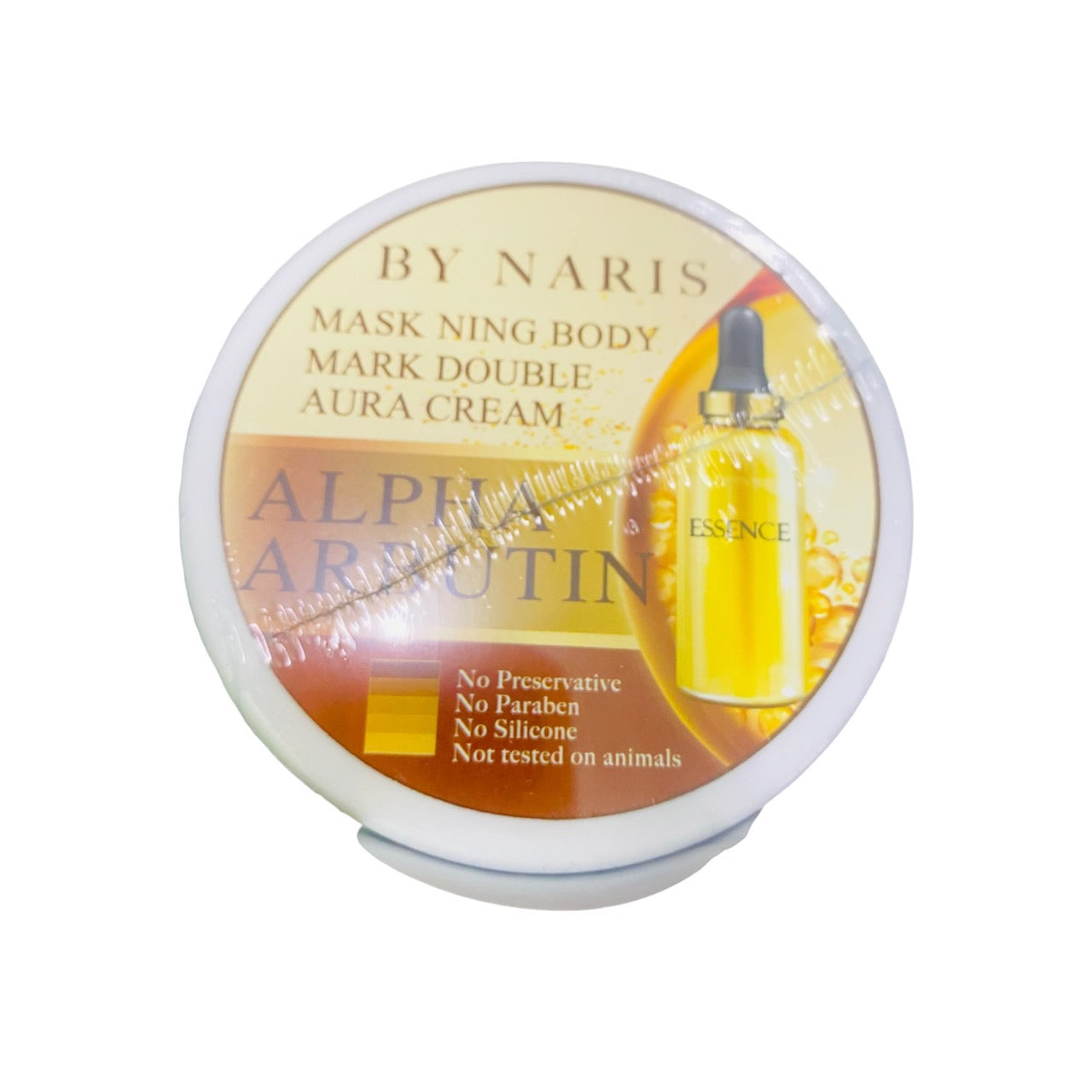 Naris mask ning body mark double aura cream alpha arburtin