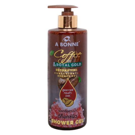 A bonne coffee&royal gold shower gel
