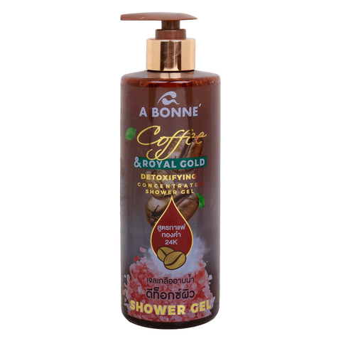 A bonne coffee&royal gold shower gel