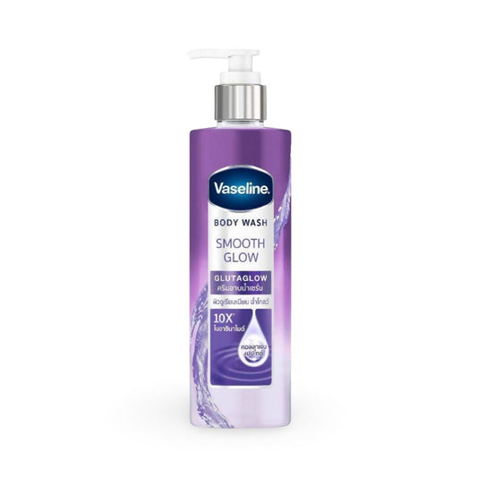 Vasline body wash smooth glow purple