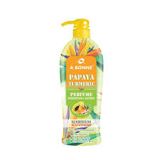 A Bonne perfume whitening lotion papaya turmeric
