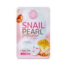 Precious skin snail pearl natural mask