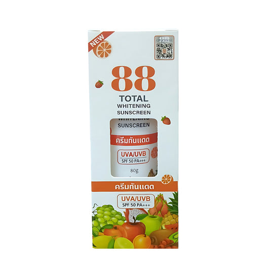 88 Total pink Gluta whitening sunscreen pink