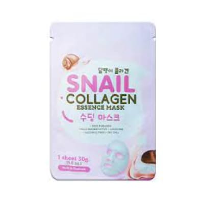 Snail bright collagen mask