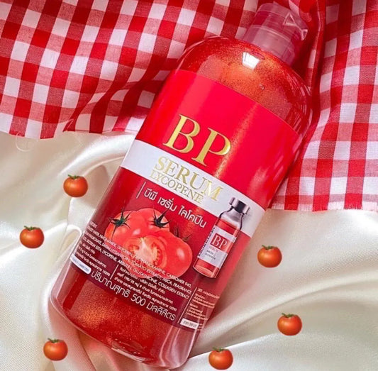 BP Serum Lycopene Tomato Brighten Smooth Clear Skin Reduce Dark Spot Scar 500 ML