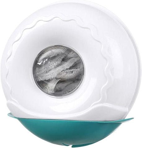 Trash Bag Roll Holder - Wall-mounted Plastic Wrap Cover Storage Box
