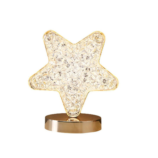 Crony Three-color touch charging star eye lamp