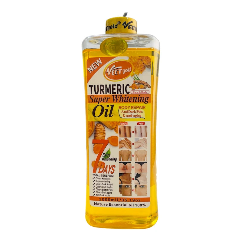 Turmeric Super Whitening Body Repair Anti Dark Spots And Anti AgingÊOil Ð 1000ml